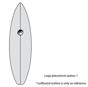 Crystal castle Mid Length Twin Fin